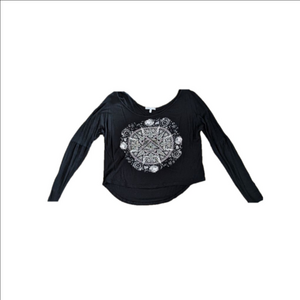 Women's Charlotte Russe Shirt, S, Black